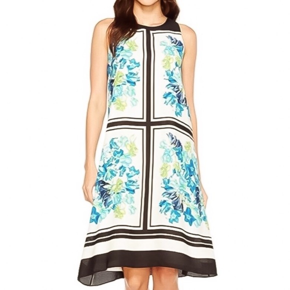 CeCe Scarf Print Sundress NWT Size 6 - Picture 2 of 8